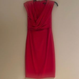 David Meister Red Sheath